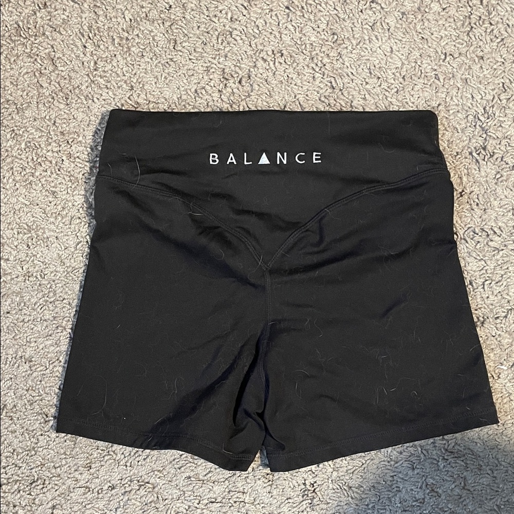 Women's Black Athletic Shorts